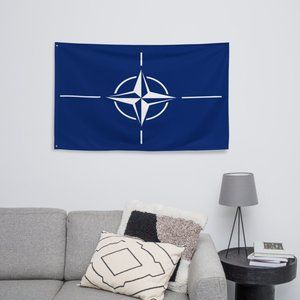North Atlantic Treaty Organization Flag (Customizable)